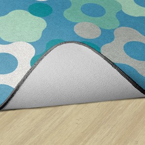 Contemporary Color Big Cogs Classroom Rug