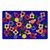 Primary Color Cog Classroom Rug