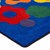 Primary Color Cog Classroom Rug