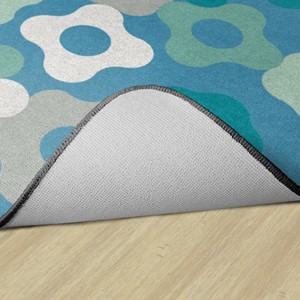 Contemporary Color Cog Classroom Rug