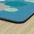 Contemporary Color Cog Classroom Rug - Backing