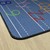 Primary Color Handwriting Classroom Rug - Edges