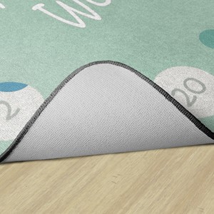 Pop The Bubbles Durable Rug - Corner
