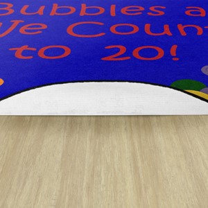 Pop The Bubbles Durable Rug - Backing