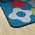 Shapes Accent Big Cogs Classroom Rug - Corner