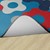 Shapes Accent Big Cogs Classroom Rug - Backing