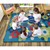 Shapes Accent Big Cogs Classroom Rug