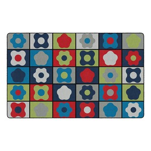 Shapes Accent Cog Seating Classroom Rug