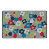 Shapes Accent Cog Classroom Rug