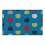 Shapes Accent Polka Dot Classroom Rug - Brilliant Blue