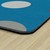 Shapes Accent Polka Dot Classroom Rug - Corner