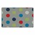 Shapes Accent Polka Dot Classroom Rug - Gray