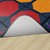 Shapes Accent Alphabet Seating Rug - Backing