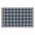 Shapes Accent Playful Plaid Classroom Rug - Gray