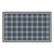 Shapes Accent Playful Plaid Classroom Rug - Gray