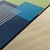 Shapes Accent Block Line Classroom Rug - Edge