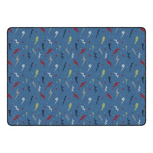 Lightning Bolt Gaming Rug