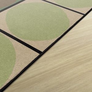 Explorer Series Ellipse Seating Rug (10' 6"W x 13' 2' L) - FOREST