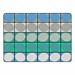 Explorer Series Ellipse Seating Rug (6' W x 8' 4"L) - DEEP SEA