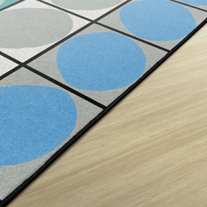 Explorer Series Ellipse Seating Rug (6' W x 8' 4"L) - DEEP SEA