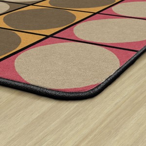 Explorer Series Ellipse Seating Rug (6' W x 8' 4"L) - DESERT