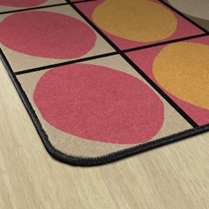 Explorer Series Ellipse Seating Rug (6' W x 8' 4"L) - DESERT