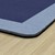 Explore Series Solid Classroom Rug w/ Color Block Border - Rectangle (5' 10"  W x 8' 4"L) - FOREST