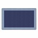 Explorer Series Solid Classroom Rug w/ Color Block Border - Rectangle (7' 6'  W x 12' L) - FOREST
