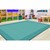 Explorer Series Solid Classroom Rug w/ Color Block Border - Rectangle (7' 6'  W x 12' L) - DEEP SEA