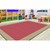 Explorer Series Solid Classroom Rug w/ Color Block Border - Rectangle (7' 6'  W x 12' L) - DESERT