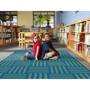 Explorer Series Herringbone Rug (7' 6" W x 12' L)