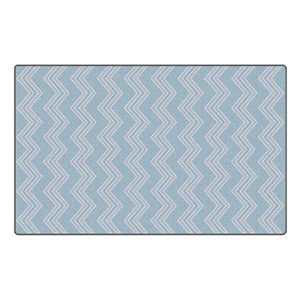 Chevron Fun Rug - Pattern - Grey