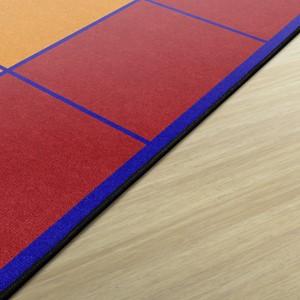 Colorful Squares Seating Rug