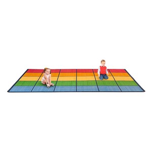 Colorful Squares Seating Rug