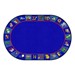 Alphabet Animals Rug - Oval (4' W x 6' L)