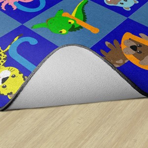Alphabet Animals Rug at School Outfitters