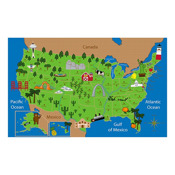 State by State Rug