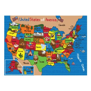 USA Road Tripping Rug
