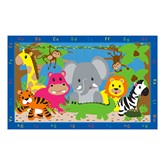 Jungle Jumble Animal Rug