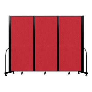 4' H Full Motion Divider w/ Black Frame