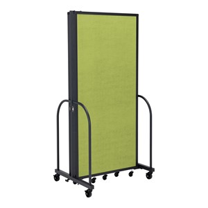 4' H Full Motion Divider w/ Black Frame