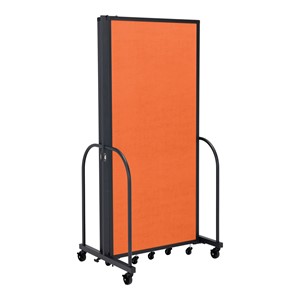 4' H Full Motion Divider w/ Black Frame