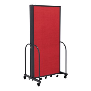 4' H Full Motion Divider w/ Black Frame