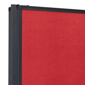 5' H Full Motion Divider w/ Black Frame