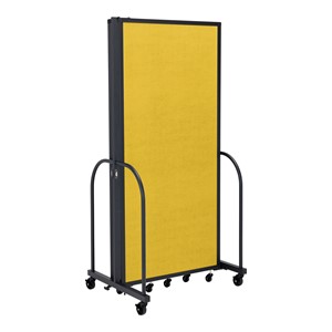 4' H Full Motion Divider w/ Black Frame