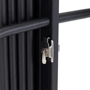 4' H Full Motion Divider w/ Black Frame