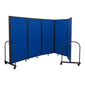 4' H Full Motion Divider w/ Black Frame