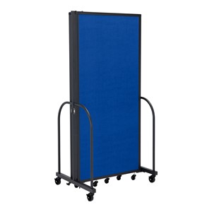 4' H Full Motion Divider w/ Black Frame