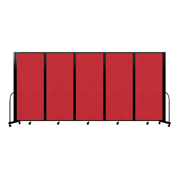 4' H Full Motion Divider w/ Black Frame