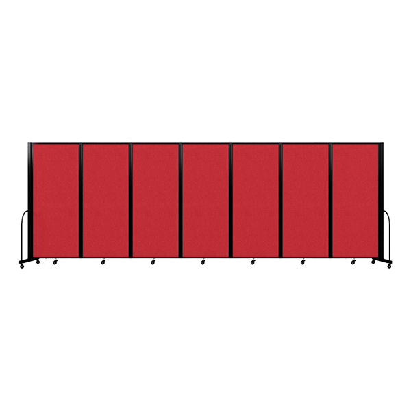 4' H Full Motion Divider w/ Black Frame